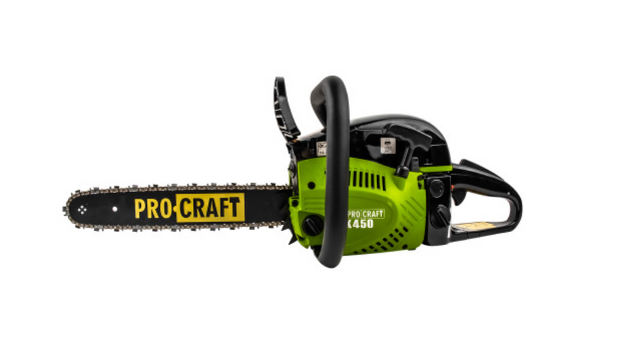 Бензопила ланцюгова PRO-CRAFT К450 (шина+ланцюг 45, шина+ланцюг 40) 2023 604501 фото